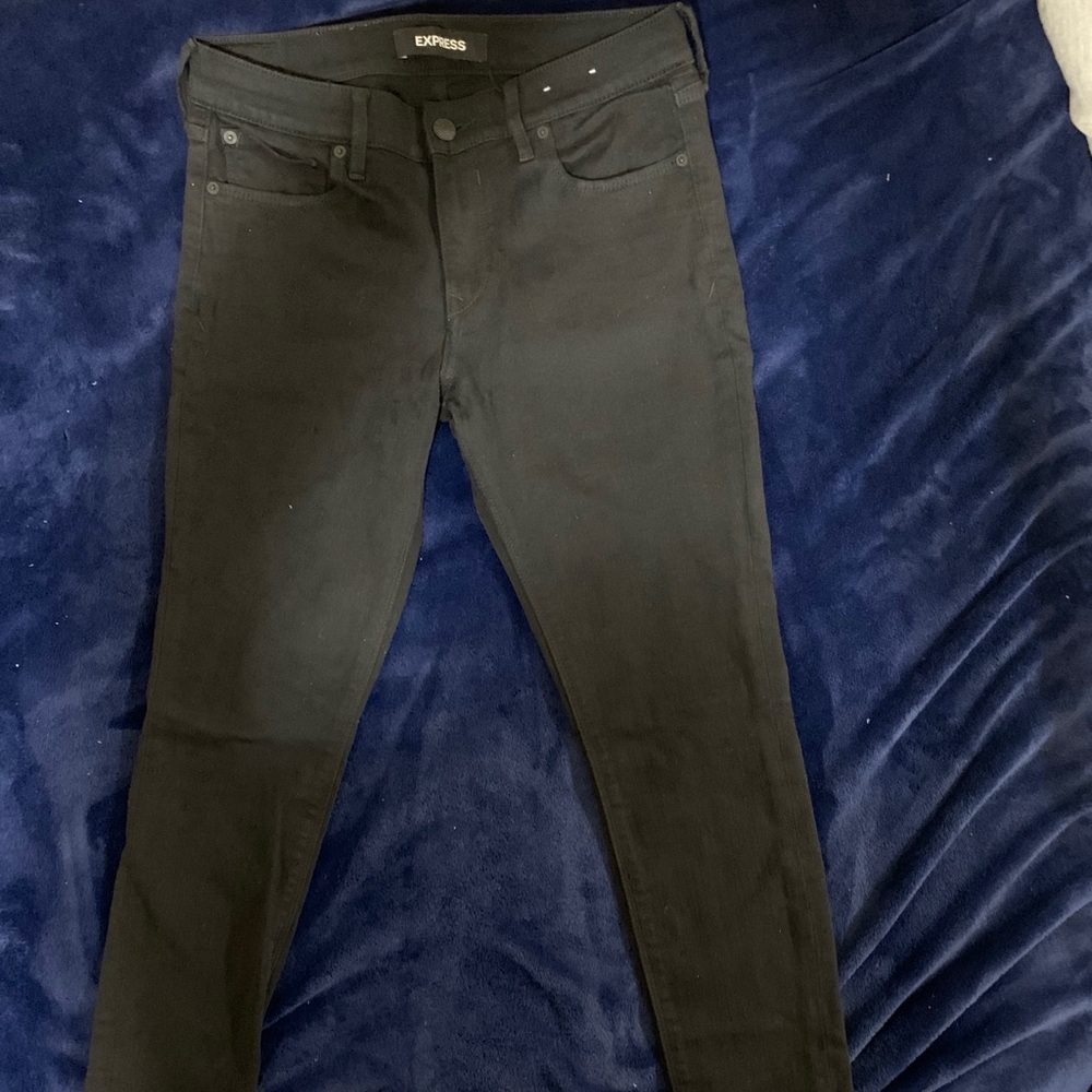 Black Denim Jeans